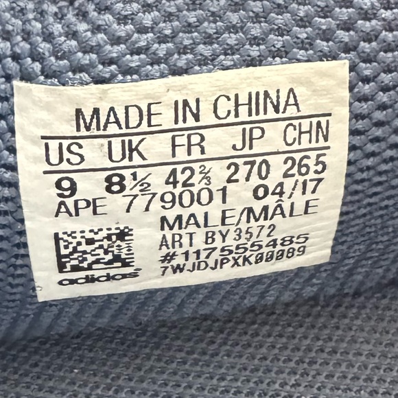 Men’s Size 9 - Adidas Mens Tubular Shadow BY3572 Blue - Picture 4 of 6